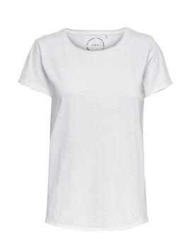 T-Shirt Only Brews Blanc Femme