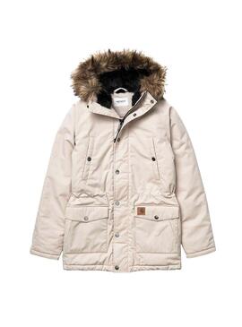 Parka Carhartt Trapper Beige Pour Femme