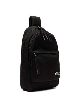 Sac en bandoulière Lacoste Neocroc Black Homme