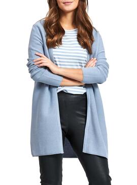 Gilet Vila Vilalaine Bleu Femme