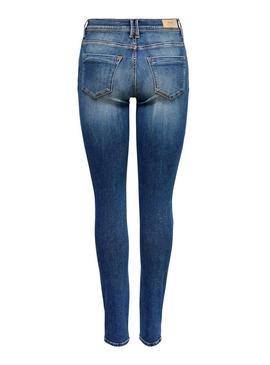 Jeans Only Shape Bleu Femme