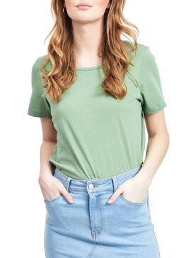 T-Shirt Vila Visus Vert Femme