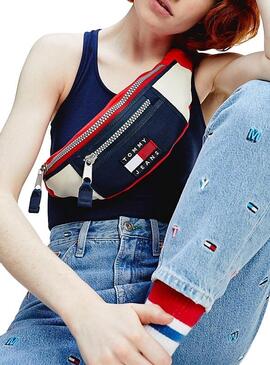 Sac banane Tommy Jeans Heritage Marine Homme Femme