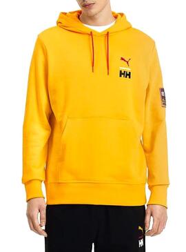 Sweat Puma X Helly Hansen Jaune Pour Homme