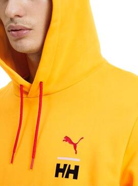 Sweat Puma X Helly Hansen Jaune Pour Homme