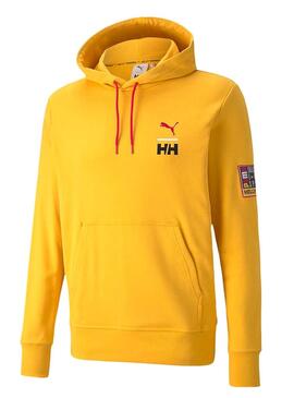 Sweat Puma X Helly Hansen Jaune Pour Homme