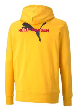 Sweat Puma X Helly Hansen Jaune Pour Homme