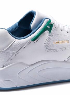 Baskets Lacoste Court Slam 120 Blanc Homme