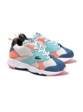 Baskets Lacoste Storm 96 Multicouleur Femme