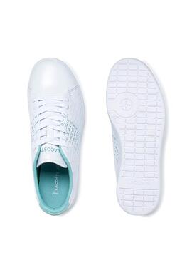Baskets Lacoste Carnaby Blanc Femme