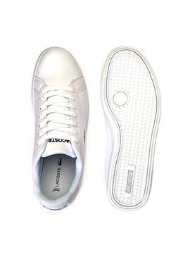 Baskets Lacoste Graduate Blanc Femme