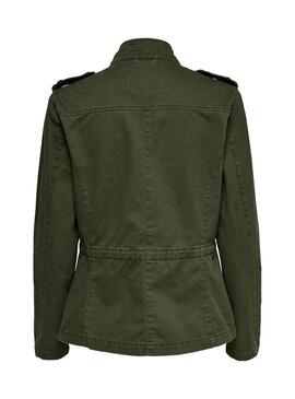 Parka Only Sika Vert pour Femme