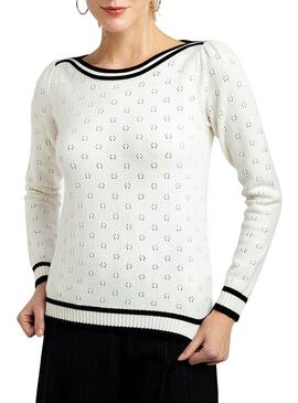 Pull Naf Naf Raw Die Cut Pour Femme