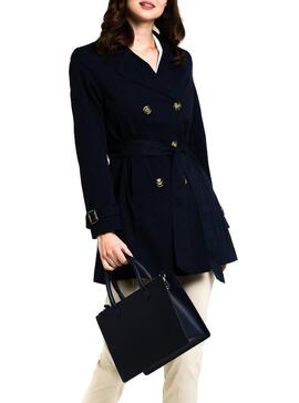 Trench-coat Naf Naf Menk Marino Pour Femme