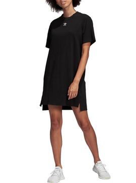 Robe Adidas Trefoil Noir Femme