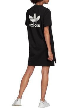 Robe Adidas Trefoil Noir Femme