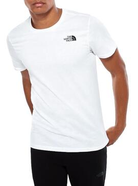 T-Shirt The North Face Rainbow Blanc Homme