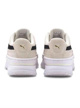 Baskets Puma Deva Suede Beige Femme