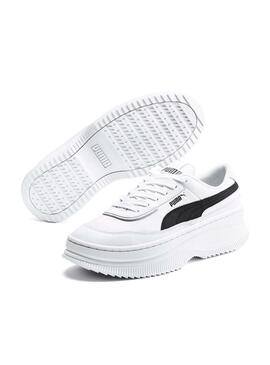 Baskets Puma Deva Leather Blanc Femme