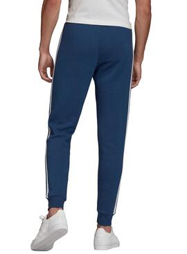 Pantalon Adidas 3 Stripes Bleu Homme