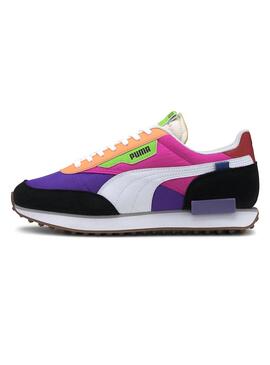 Baskets Puma Future Rider Violet Homme Femme