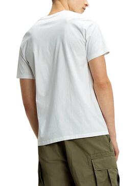 T-Shirt Levis Sportswear Logo Blanc Homme