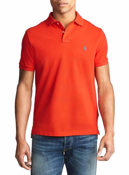 polo ralph lauren rouge homme
