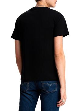 T-Shirt Levis Sportswear Logo Black Homme