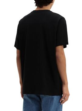 T-Shirt Levis 90S Serif Black Homme
