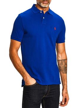 Polo Ralph Lauren Basic Bleu Électrique Homme