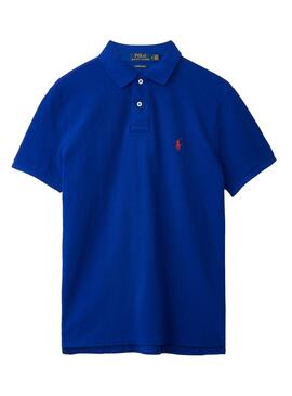 Polo Ralph Lauren Basic Bleu Électrique Homme