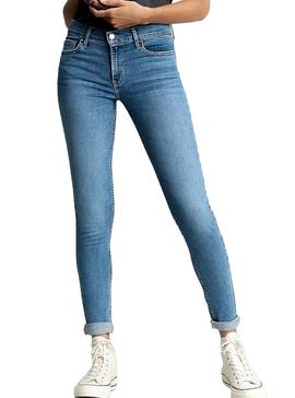 Jeans Levis 710 Innovation Bleu Femme