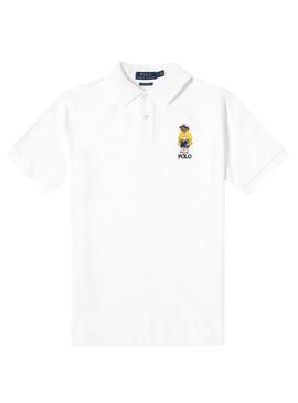 polo ralph lauren blanc homme
