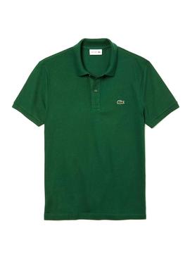Polo Lacoste Slim Fit Vert Pour Homme