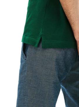 Polo Lacoste Slim Fit Vert Pour Homme