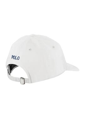 Casquette Polo Ralph Lauren Basic Blanc