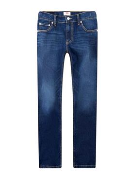 Pantalón Vaquero Levis 510 Skinny Azul Para Niño