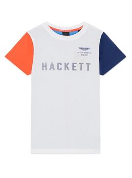 T-Shirt Hackett AMR Multicolore Pour Garçon