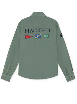 Chemise Hackett Military Vert pour garçon