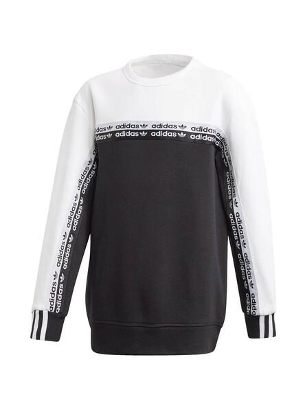 pull adidas noir et blanc