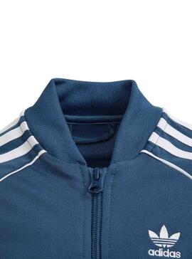 Survêtement Adidas Superstar Suit Bleu pour Garçon