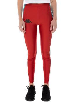 Legging Kappa Carpin Rouge pour femme