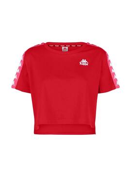T-Shirt Kappa Help Fragola Rouge pour femme
