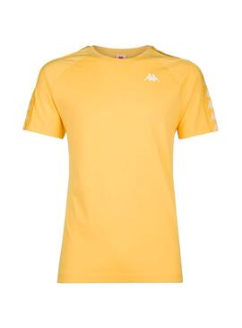 T-Shirt Kappa Coen Slim Yellow pour homme