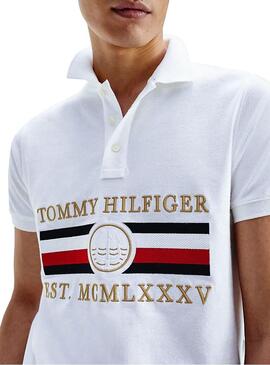Polo Tommy Hilfiger Icon Blanc Homme 