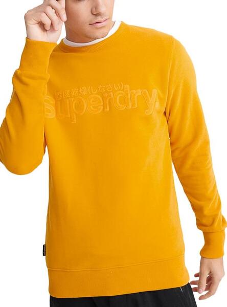 Pull sales superdry jaune