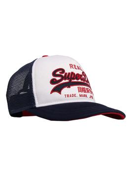 Casquette Superdry Vintage Logo Blanc Homme