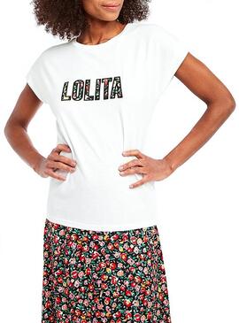 T-Shirt Naf Naf Lolita Beige pour femme