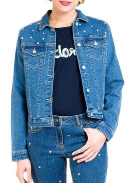 Veste Naf Naf Hearts Denim for Women