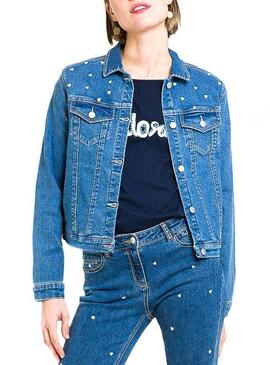 Veste Naf Naf Hearts Denim for Women